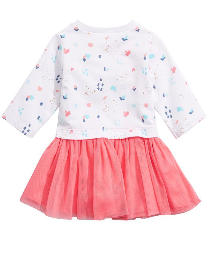 First Impressions Baby Girls Festive-Print Tutu Dress, Created for Macy ...