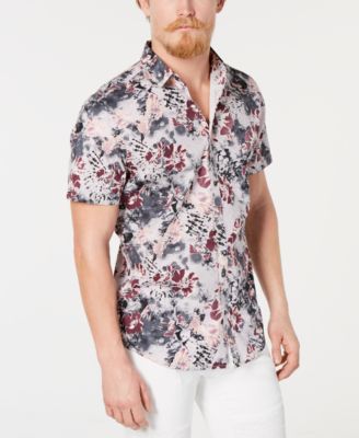 macys mens floral shirt