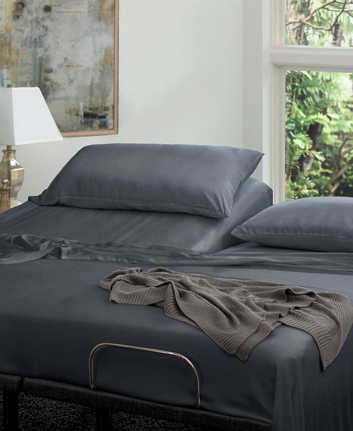 Cariloha Resort Viscose from Bamboo Split King Sheet Set, 400Thread