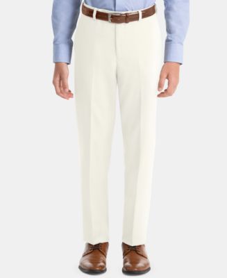 Louis Raphael Men's Slim-Fit Wool Dress Pants - Macy's