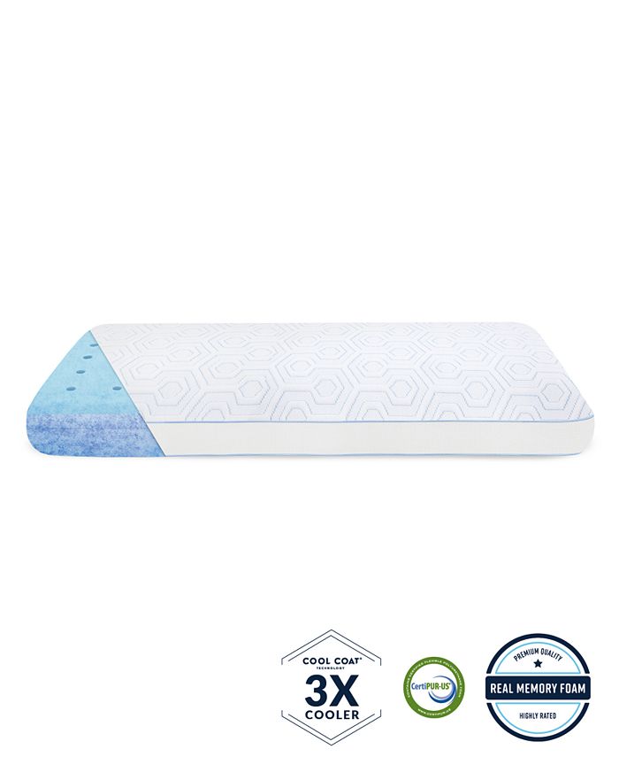 Arctic Gusset GelInfused Memory Foam Pillow with Cool Coat