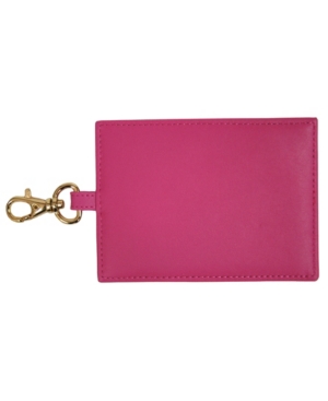 Royce New York Large Luggage Tag with Gold Plated Hardware