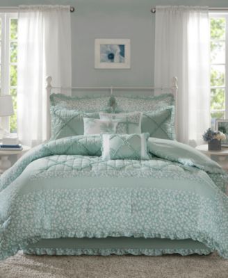 Madison Park - Mindy Cotton 9-Pc. King Comforter Set