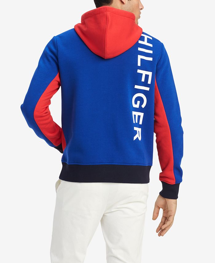 Tommy Hilfiger Men's Finesse Colorblocked Hoodie, Created for Macy's ...