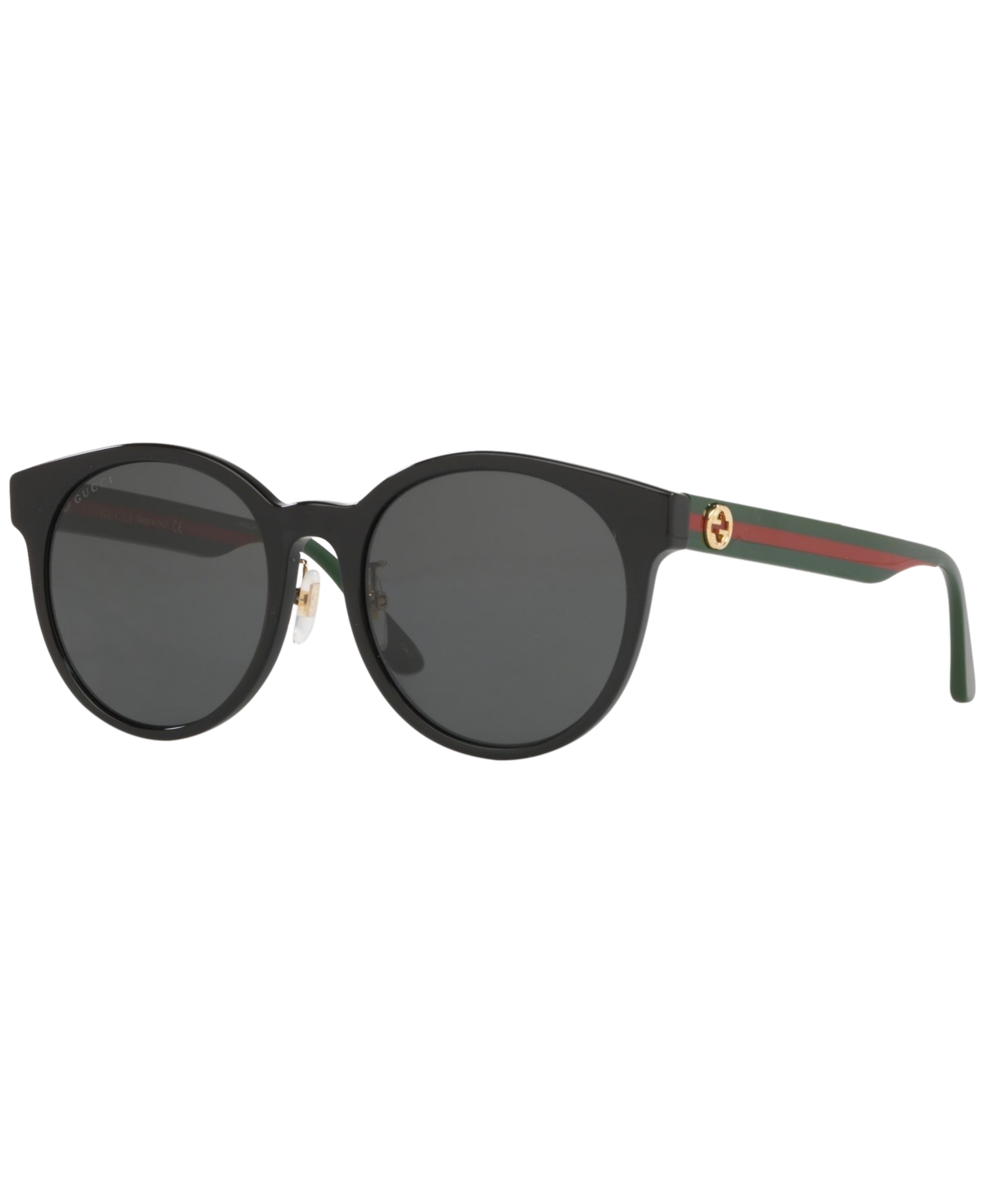 Gucci Women's Sunglasses, Gg0416sk In Black Shiny,grey