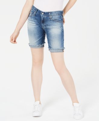 AG Jeans AG Nikki Bermuda Denim Shorts 
