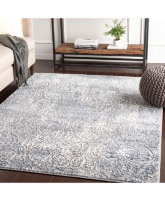Katmandu KAT-2303 Navy 5'3" x 7'3" Area Rug