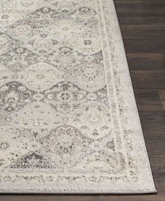 Surya Morocco MRC-2315 Light Gray 7'10" x 10'3" Area Rug