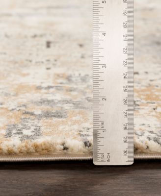 Pune PUN-2300 Beige 6&#39;7&amp;quot; x 9&#39;6&amp;quot; Area Rug