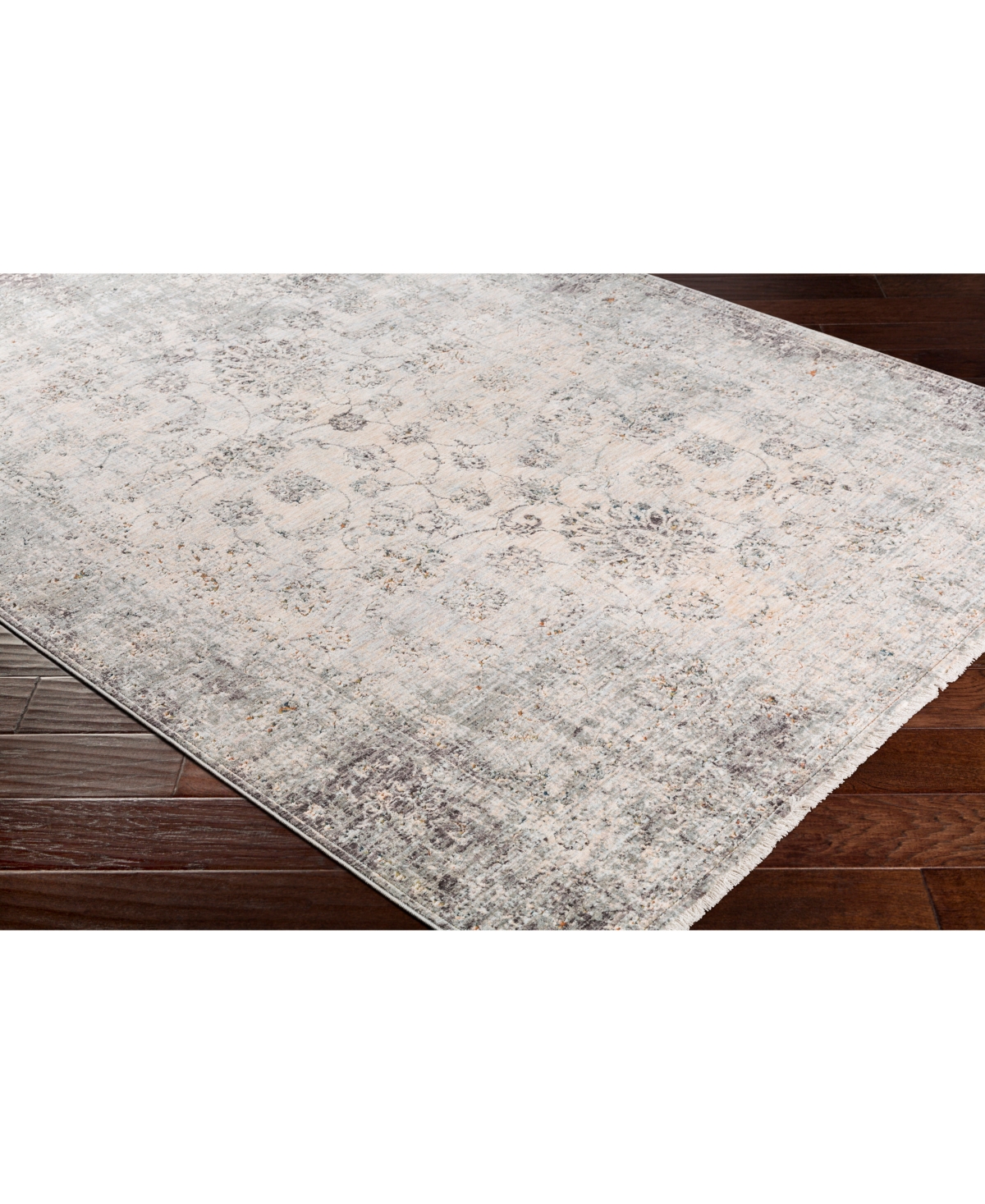 Livabliss Presidential Pdt- Medium Gray 3'3" x 10' Runner Area Rug