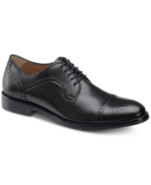 image of Johnston & Murphy Men-s Halford Cap-Toe Oxfords Men-s Shoes