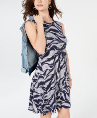 Style Co Printed Swing Dress Created for Macy s Macy s