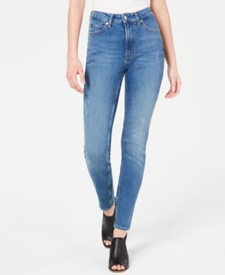 Calvin Klein Jeans High Rise Skinny Jeans CKJ 010 Macy s