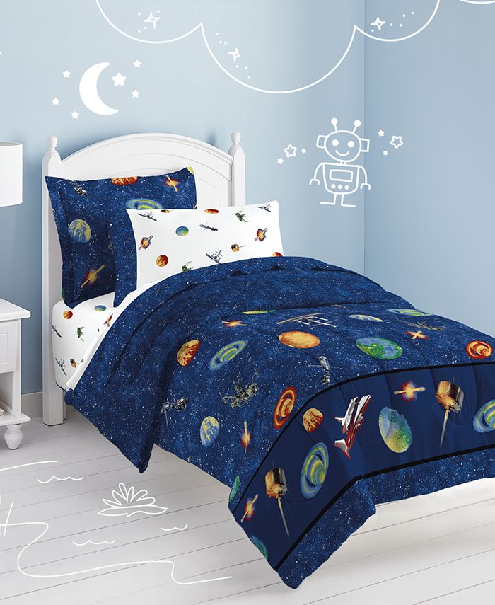 Dream Factory Outer Space Twin, Outer Space Twin Bedding