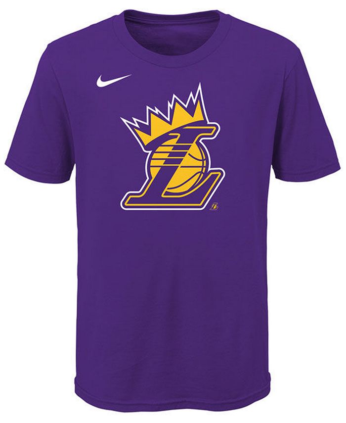 Nike NBA Youth (8-20) Los Angeles Lakers Practice Long Sleeve T-Shirt