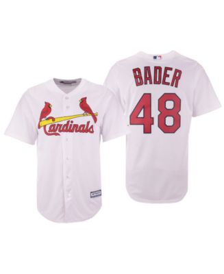Majestic Big Boys Harrison Bader St. Louis Cardinals Official Player T-Shirt  - Macy's