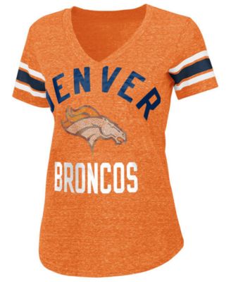 Denver Broncos Sleeve Stripe Bling 