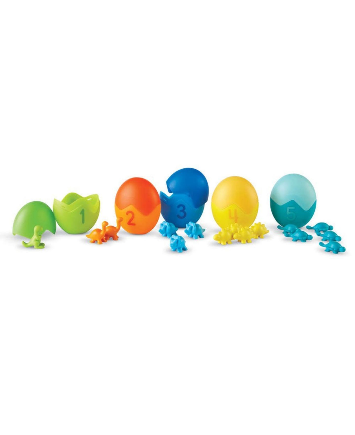 Детские игрушки Areyougame Counting Dino-Sorters 55-Piece Math Activity Set, Ages 3+ — фото 2