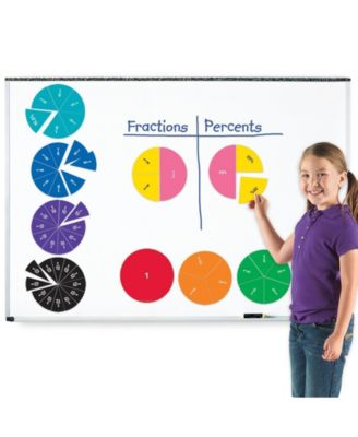 Learning Resources Double Sided Magnetic Fraction Circles
