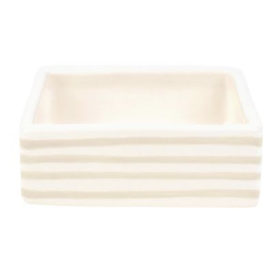 by Laura Johnson Mr. and Mrs. Square Trinket Bowl Set/2