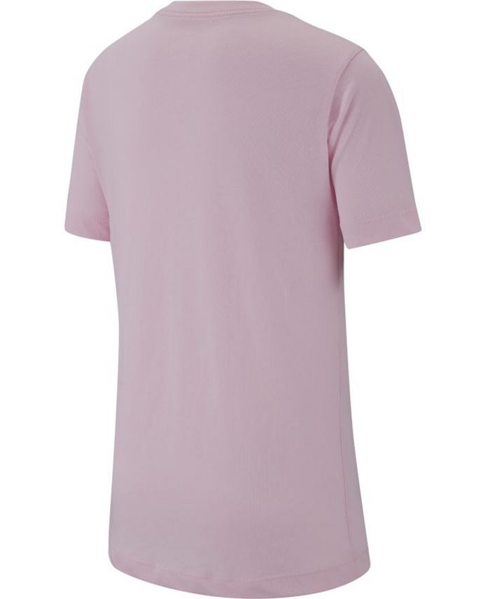 Nike Big Boys Logo-Print Cotton T-Shirt - Macy's