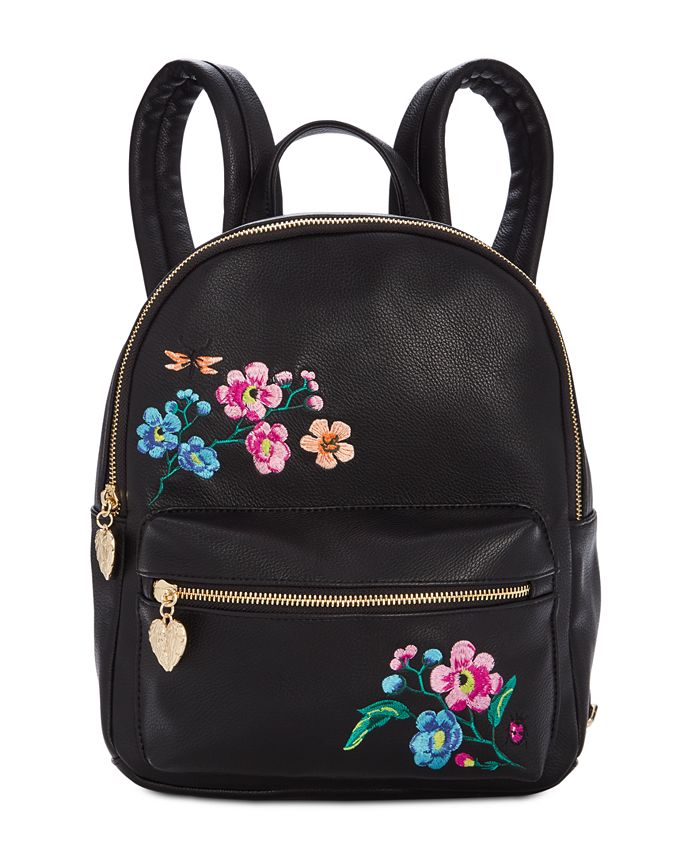 Betsey Johnson Embroidery Backpack - Macy's