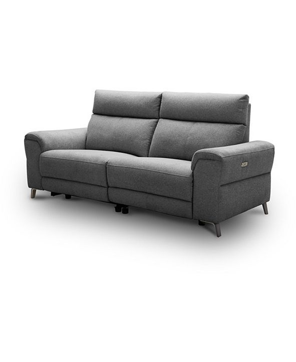 Furniture CLOSEOUT! Raymere 86" 2Pc. Fabric Sofa with 2 Power Motion