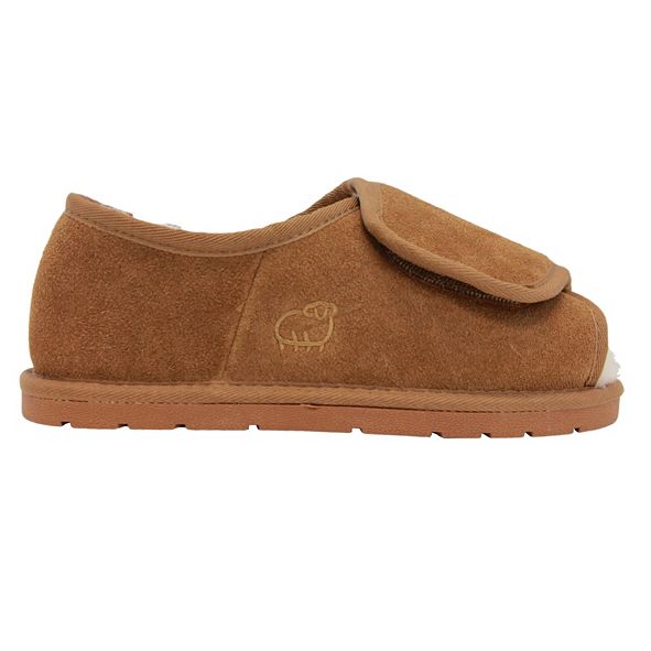 sheepskin open toe slippers