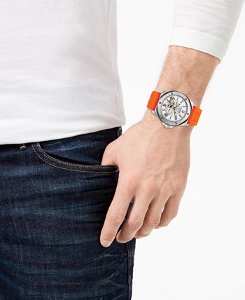 bulova marine star orange