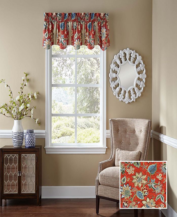 Waverly Brighton Blossom 52x18 Valance Macy's