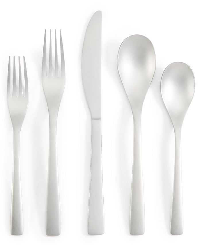 Hotel Collection Sand 20Pc. Flatware Set, Service for 4, Created for