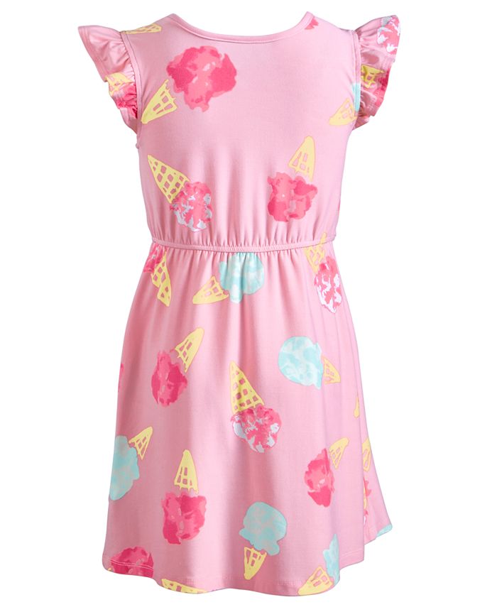 Epic Threads Super Soft Toddler Girls Ice CreamPrint Dress, Created