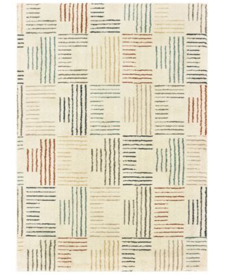 Oriental Weavers - Carson 9663A Ivory/Multi 6'7" x 9'2" Area Rug
