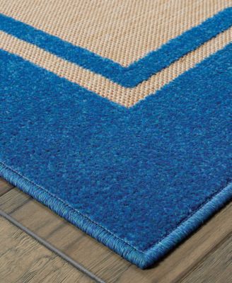 Oriental Weavers Cayman 5594B 2'3" x 7'6" Indoor/Outdoor Runner Area Rug