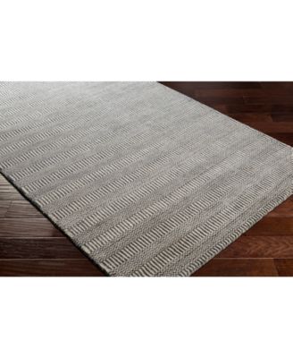 Teton TET-1002 Dark Green 5' x 7'6" Area Rug