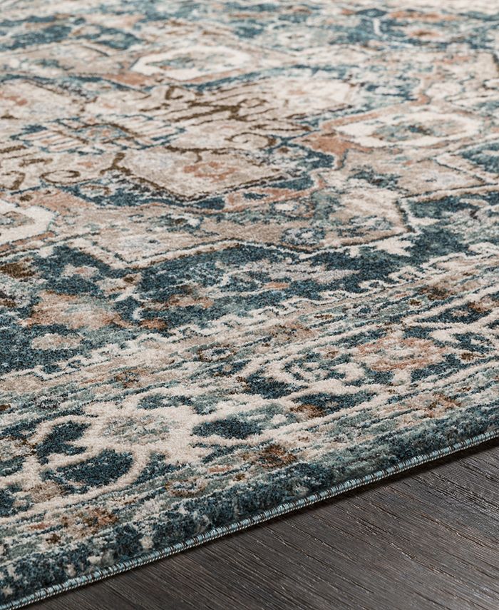 Surya Soft Touch SFT2301 Teal 2' x 3' Area Rug Macy's