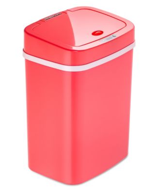 Rectangular Motion Sensor Trash Can 3.2 Gallon ABS