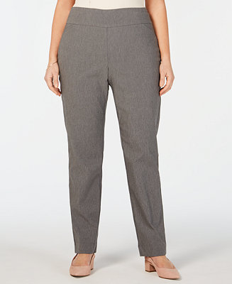 Charter Club Plus Size Cambridge Pants, Created for Macy's & Reviews ...