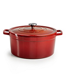 Enameled Cast Iron Round 8-Qt. Dutch Oven, Created for Macy's