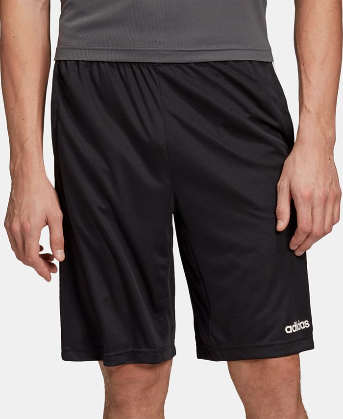 táctica factor Abuso adidas Men's D2M 3-Stripes ClimaCool® Shorts - Macy's