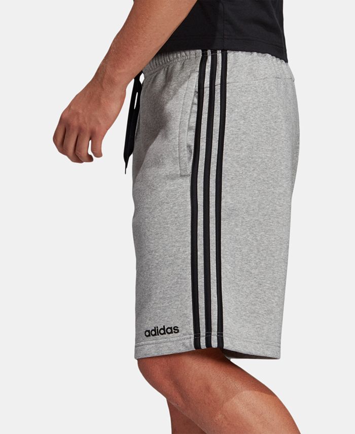 adidas Essentials 3-Stripes 10" Fleece Shorts & Reviews - Activewear - Men - Macy's