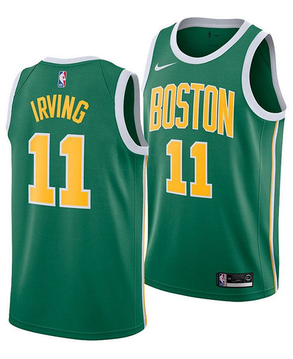 Nike Men's Kyrie Irving Boston Celtics Earned Edition Swingman Jersey & Reviews - Sports Fan ...
