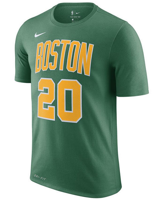 Nike Men's Gordon Hayward Boston Celtics Earned Edition Player T-Shirt ...