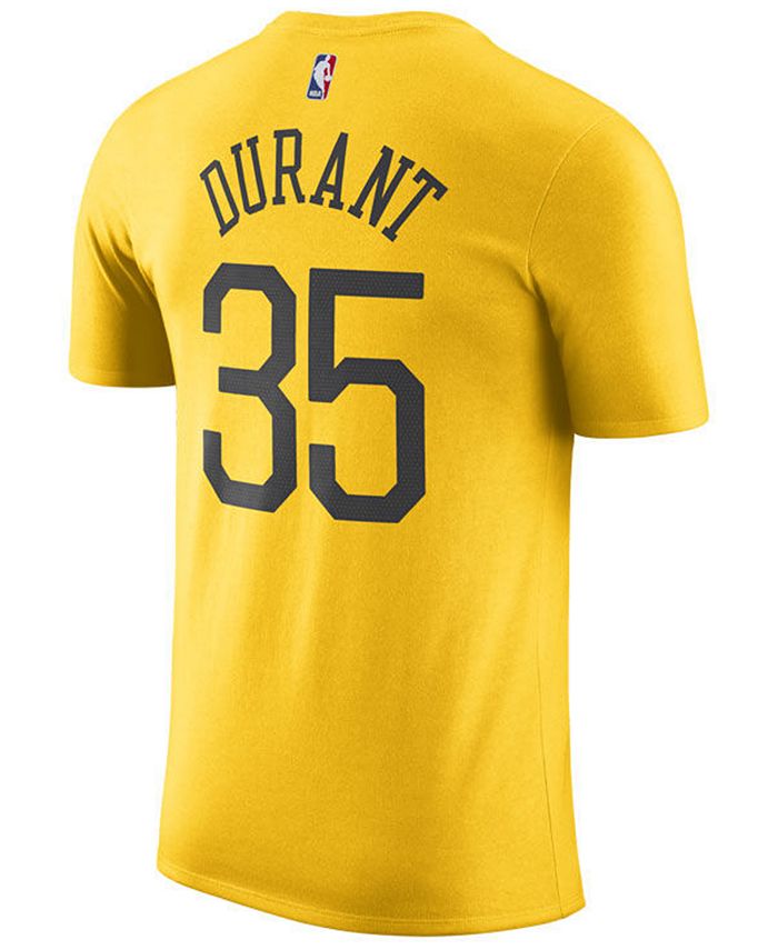 Nike Men's Kevin Durant Golden State Warriors Earned Edition Player T ...