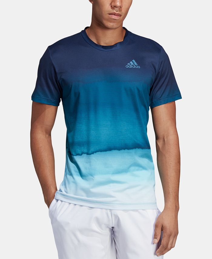 adidas Men's Parley Ombré Tennis T-Shirt - Macy's