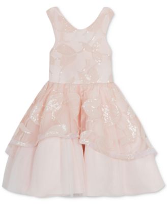 rare editions fit and flare dress