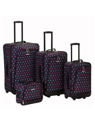 fleur de lis luggage