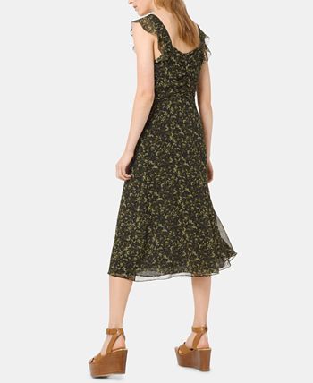 Michael Kors Camouflage Butterfly Dress Macy s