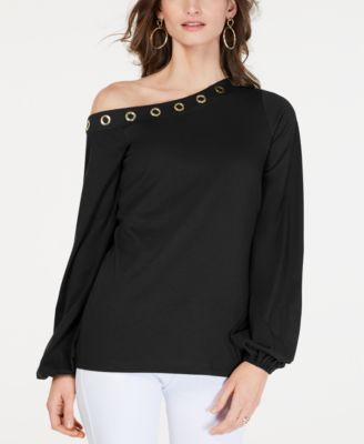 michael kors grommet top