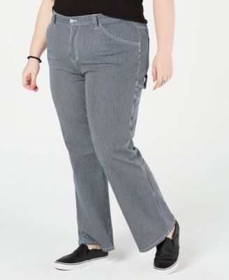 dickies striped trousers